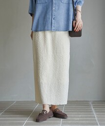 coen | ポコポコシャーリングナロースカート(スカート)