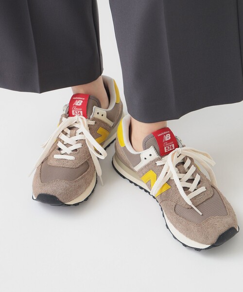 新品同様★new balance★574スニーカー★24.5 New Balance NEW BALANCE WL574ZDB 