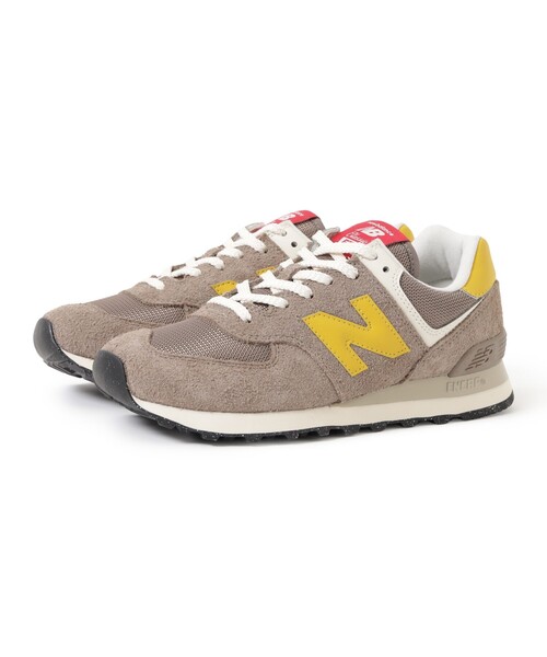 新品同様★new balance★574スニーカー★24.5 New Balance NEW BALANCE WL574ZDB 