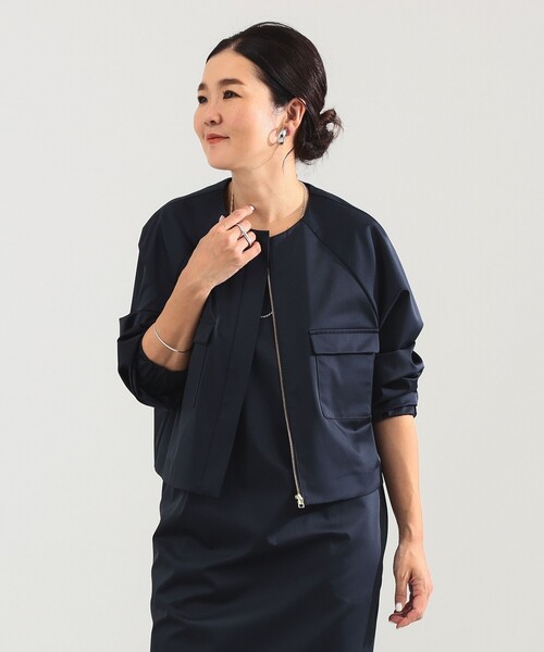 エディター東原妙子 × Demi-Luxe BEAMS / シャイニー ポケット