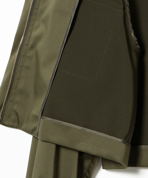 Demi-Luxe BEAMS ブルゾン Demi-Luxe BEAMS レザージャケット ライダース マット シープ