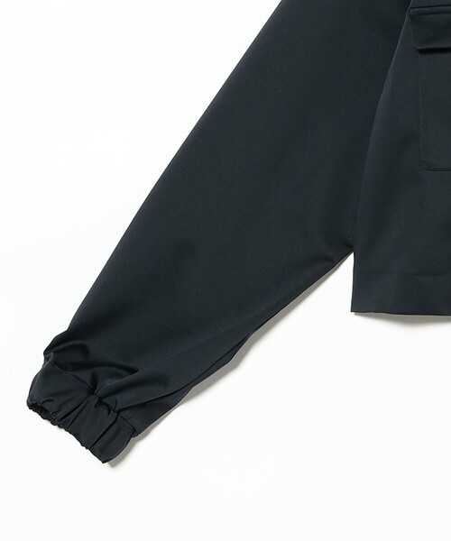Demi-Luxe BEAMS(デミルクス ビームス)の「エディター東原妙子 × Demi-Luxe BEAMS / シャイニー ポケット ショートブルゾン(ブルゾン・レディース・オリーブ/ネイビー・38/36)」の10枚目の写真