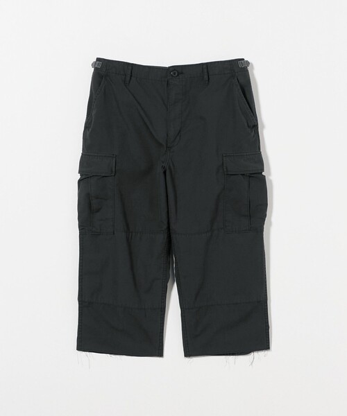 PROPPER（プロッパー）の「【別注】＜PROPPER＞クロップド 6ポケット カーゴパンツ（その他パンツ・メンズ・オリーブ/ブラック・L/M）」の2枚目の写真