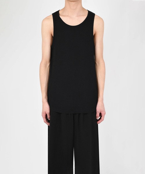 LAD MUSICIAN(ラッドミュージシャン)の「RIB TANK TOP(タンクトップ・メンズ・アッシュグレー/ブラック・44/42/46)」の3枚目の写真