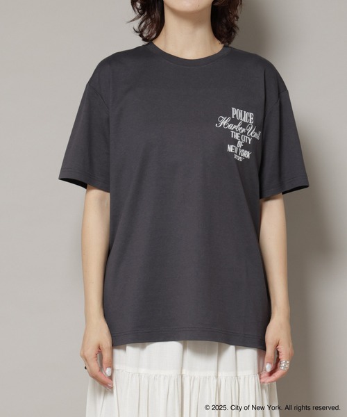 GOOD ROCK SPEED(グッドロックスピード)の「GOOD ROCK SPEED×Anti Soaked(R) 汗染み防止 NYC Tシャツ(Tシャツ/カットソー・レディース・スミクロ/ベージュ・FREE)」の17枚目の写真