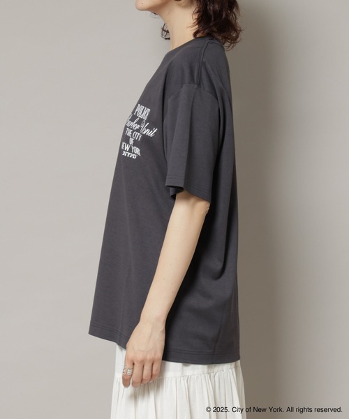GOOD ROCK SPEED(グッドロックスピード)の「GOOD ROCK SPEED×Anti Soaked(R) 汗染み防止 NYC Tシャツ(Tシャツ/カットソー・レディース・スミクロ/ベージュ・FREE)」の18枚目の写真