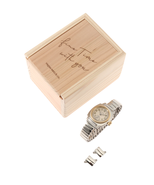 VAGUE WATCH CO.（ヴォーグウォッチカンパニー）の「【VAGUE WATCH CO. / ヴァーグウォッチ】Coussin Early Extension 28mm（アナログ腕時計・レディース・シルバー・FREE）」の12枚目の写真
