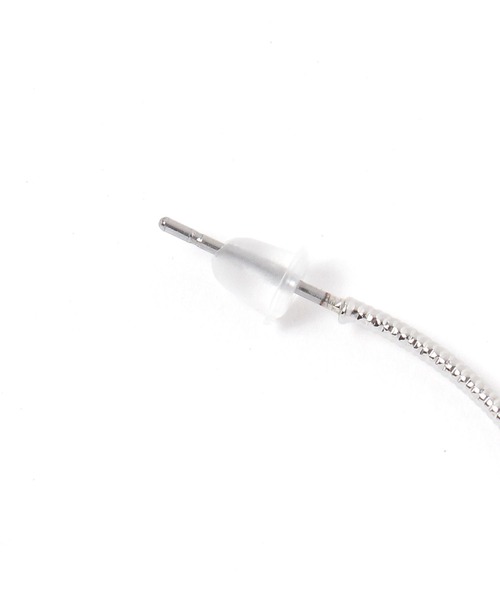 mysty woman（ミスティウーマン）の「ラウンドフープピアス 586680（ピアス（両耳用）・レディース・シルバー/ゴールド・FREE）」の6枚目の写真