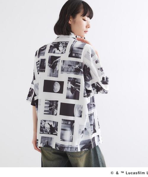 STAR WARS（スターウォーズ）の「【STAR WARS】Capsule Collection 2WAY半袖シャツ（シャツ/ブラウス・メンズ・ホワイト系4/ブラック系3/サックスブルー系3・02/03）」の14枚目の写真
