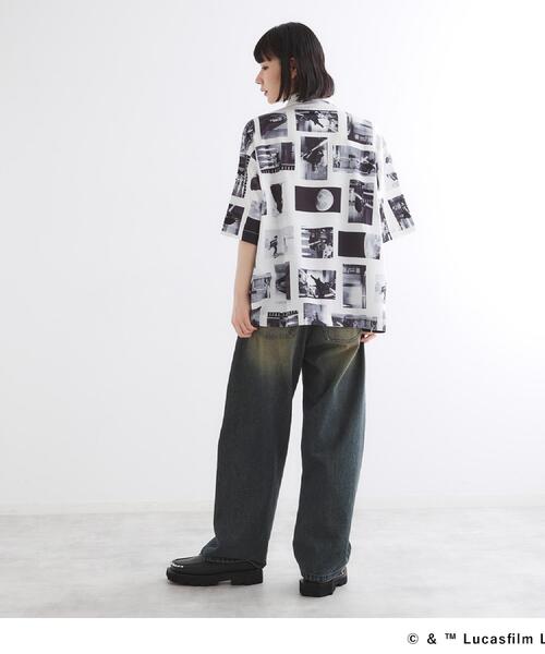 STAR WARS（スターウォーズ）の「【STAR WARS】Capsule Collection 2WAY半袖シャツ（シャツ/ブラウス・メンズ・ホワイト系4/ブラック系3/サックスブルー系3・02/03）」の16枚目の写真