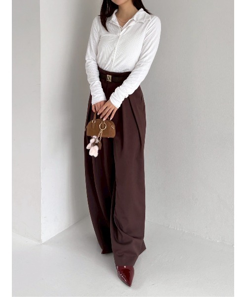 FRAY I.D(フレイアイディー)の「アニマルモチーフチャーム(キーケース/キーアクセサリー・レディース・イエロー/ホワイト/ピンク/ブルー・F)」の13枚目の写真