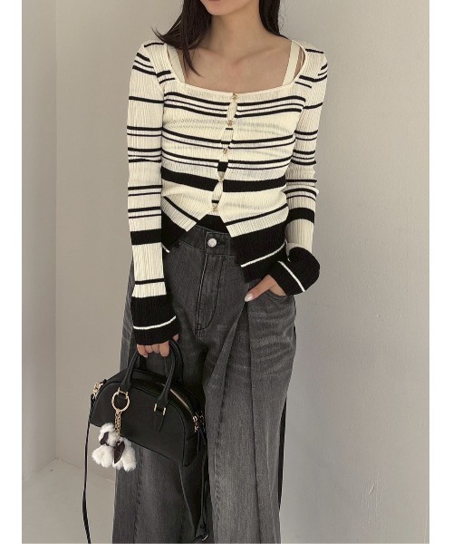 FRAY I.D(フレイアイディー)の「アニマルモチーフチャーム(キーケース/キーアクセサリー・レディース・イエロー/ホワイト/ピンク/ブルー・F)」の6枚目の写真