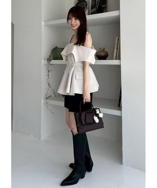 FRAY I.D(フレイアイディー)の「アニマルモチーフチャーム(キーケース/キーアクセサリー・レディース・イエロー/ホワイト/ピンク/ブルー・F)」の10枚目の写真