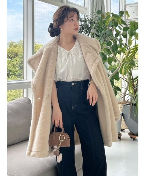 FRAY I.D(フレイアイディー)の「アニマルモチーフチャーム(キーケース/キーアクセサリー・レディース・イエロー/ホワイト/ピンク/ブルー・F)」の16枚目の写真