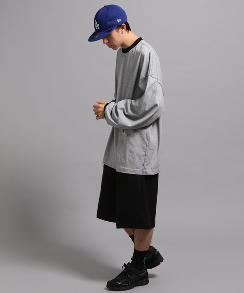 GEORGE'S（ジョージズ）の「ボーダーロンＴ（Tシャツ/カットソー・メンズ・オフホワイト/レッド/パープル・MEDIUM/LARGE）」の6枚目の写真