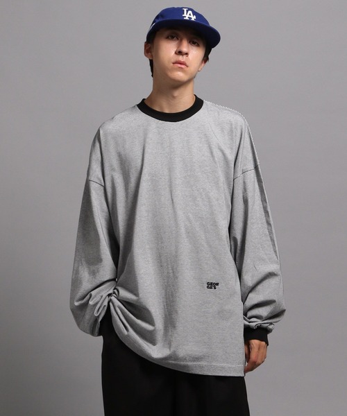 GEORGE'S（ジョージズ）の「ボーダーロンＴ（Tシャツ/カットソー・メンズ・オフホワイト/レッド/パープル・MEDIUM/LARGE）」の8枚目の写真