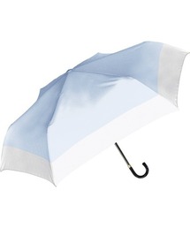 折りたたみ傘（ブルー・ネイビー/青色系・花柄・ボタニカル柄