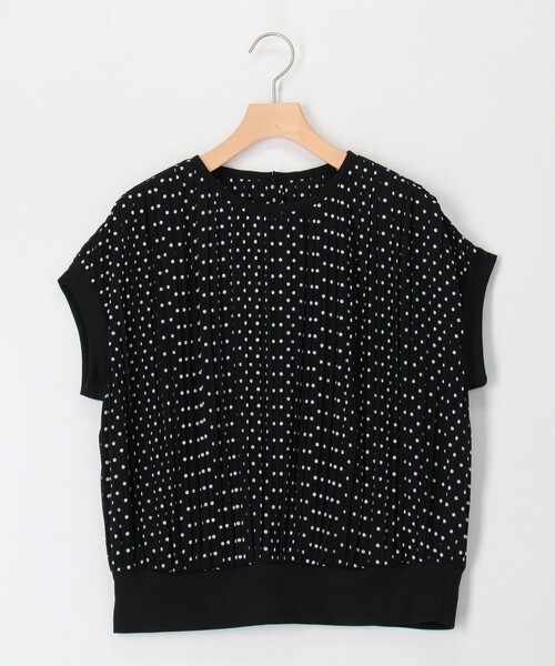 MICO COULIER(ミコクリエ)の「シアーマンスドットプリーツブラウス(シャツ/ブラウス・レディース・ブラック系その他/ブラウン系その他・38)」の17枚目の写真