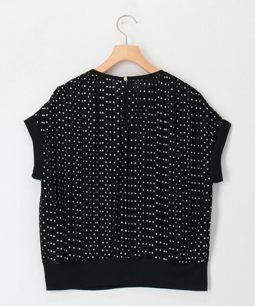 MICO COULIER(ミコクリエ)の「シアーマンスドットプリーツブラウス(シャツ/ブラウス・レディース・ブラック系その他/ブラウン系その他・38)」の19枚目の写真