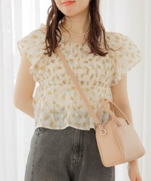 flower used マドラスチェック ブラウス フラワー 古着 flower used｜flowerMIO店 USEDレディース通販
