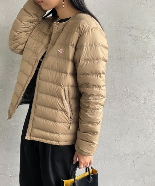 DANTON/ダントン] インナーダウン クルーネックジャケット（ダウン