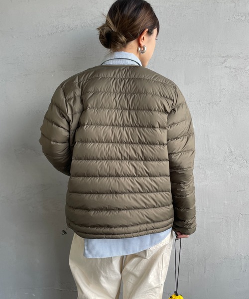 DANTON/ダントン] インナーダウン クルーネックジャケット（ダウン