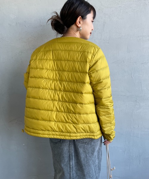 DANTON/ダントン] インナーダウン クルーネックジャケット（ダウン