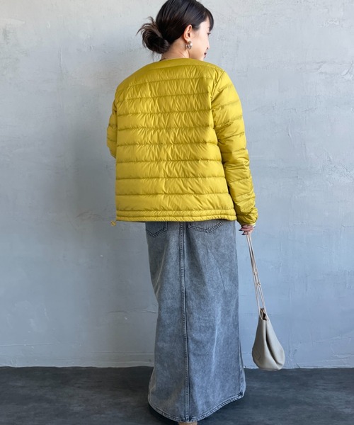 DANTON/ダントン] インナーダウン クルーネックジャケット（ダウン