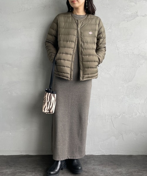 DANTON/ダントン] インナーダウン クルーネックジャケット（ダウン