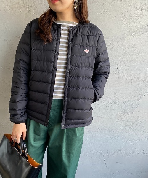 DANTON/ダントン] インナーダウン クルーネックジャケット（ダウン