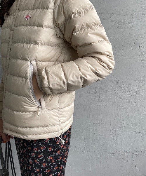 DANTON/ダントン] インナーダウン クルーネックジャケット（ダウン