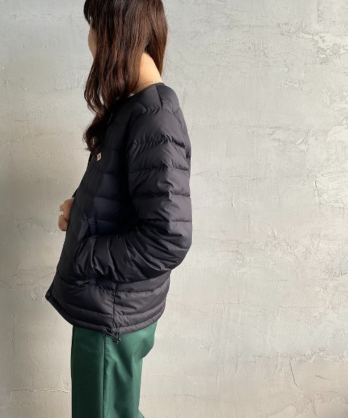 DANTON/ダントン] インナーダウン クルーネックジャケット