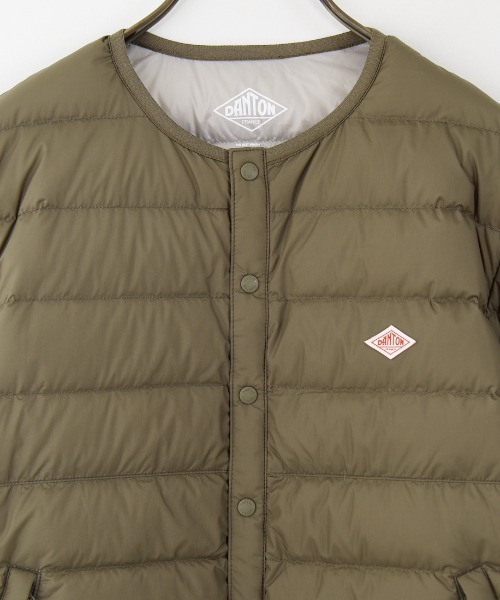 DANTON/ダントン] インナーダウン クルーネックジャケット（ダウン