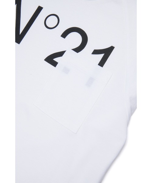 N°21（ヌメロ ヴェントゥーノ）の「キッズ 長袖Tシャツ N°21（Tシャツ/カットソー・キッズ・ブラウン/ホワイト/グリーン/ブラック・12Y/8Y/10Y/14Y/16Y/4Y/6Y）」の8枚目の写真