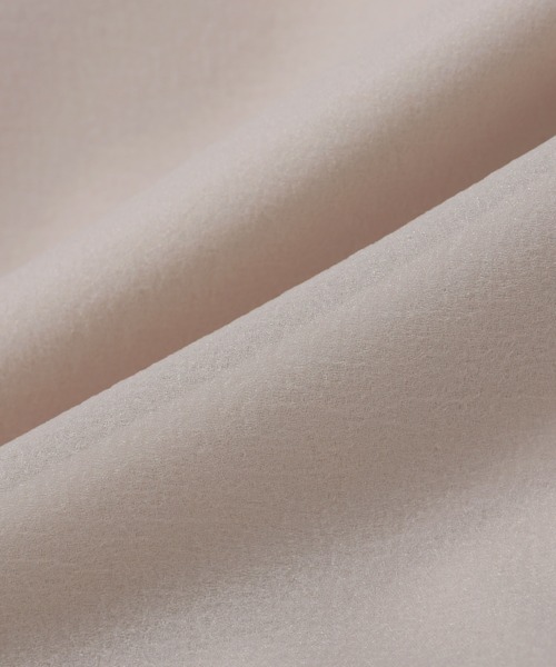 クリンクルシアーオーガンジーボリュームスリーブトップス（その他