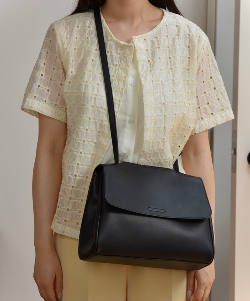 I_am（アイアム）の「3way square leather bag / 3wayスクエアレザー 