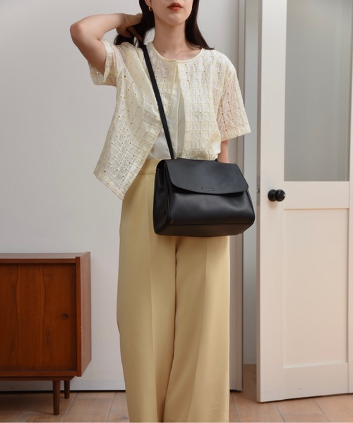 I_am（アイアム）の「3way square leather bag / 3wayスクエアレザー 