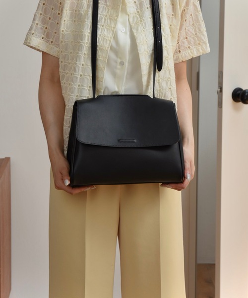I_am（アイアム）の「3way square leather bag / 3wayスクエアレザー 