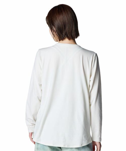 UNDER ARMOUR(アンダーアーマー)の「UAソフト ロングスリーブ Tシャツ(トレーニング/レディース)(Tシャツ/カットソー・レディース・ベージュ・XL/L/M/S)」の5枚目の写真