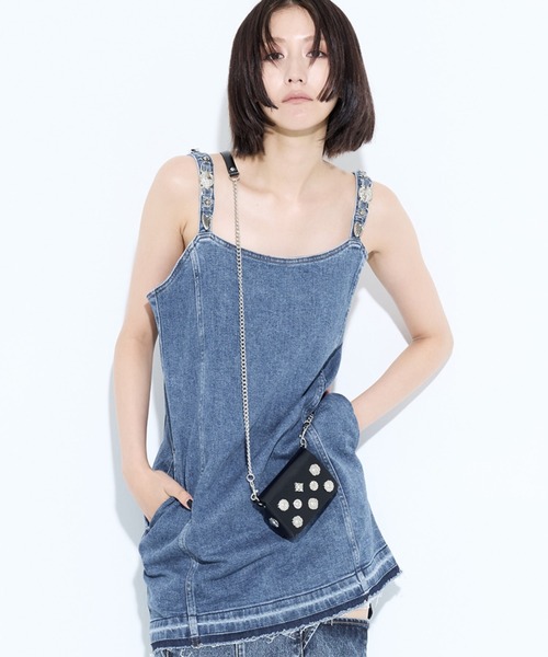 TOGA チェーン布バック TOGA TOO/トーガトゥ】Chain bag small/チェーンバッグ（ショルダー