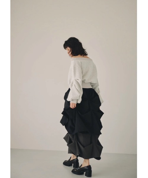 NOTREemor（ノートルエモア）の「elan drape skirt（スカート）」 - WEAR
