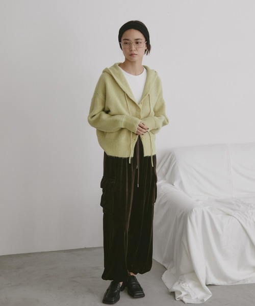 duei(デュイ)の「ベロアカーゴパンツ(カーゴパンツ・レディース・ブラック/ブラウン・FREE)」の18枚目の写真