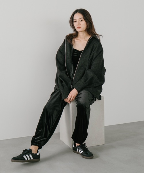 duei(デュイ)の「ベロアカーゴパンツ(カーゴパンツ・レディース・ブラック/ブラウン・FREE)」の22枚目の写真