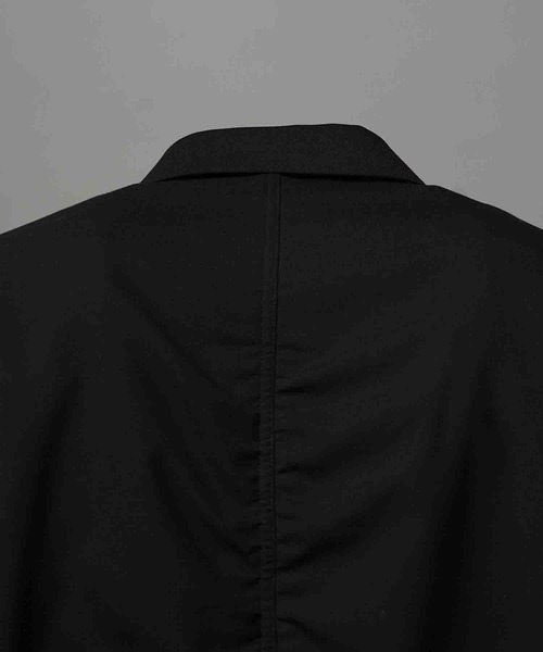 UNISEX》Prime-Over MA-1 Sleeve Double Breasted Curved Zip