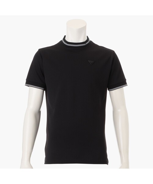 BRIEFING(ブリーフィング)の「【BRIEFING GOLF/ブリーフィングゴルフ】LA MEN’S MINI LINE HIGHNECK(Tシャツ/カットソー・メンズ・ブルー/ベージュ/ブラック/ホワイト・M/L/S/XL)」の2枚目の写真