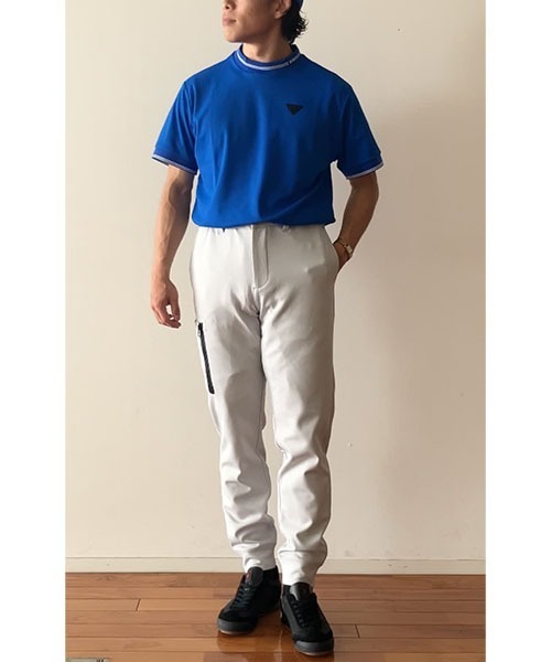 BRIEFING(ブリーフィング)の「【BRIEFING GOLF/ブリーフィングゴルフ】LA MEN’S MINI LINE HIGHNECK(Tシャツ/カットソー・メンズ・ブルー/ベージュ/ブラック/ホワイト・M/L/S/XL)」の5枚目の写真