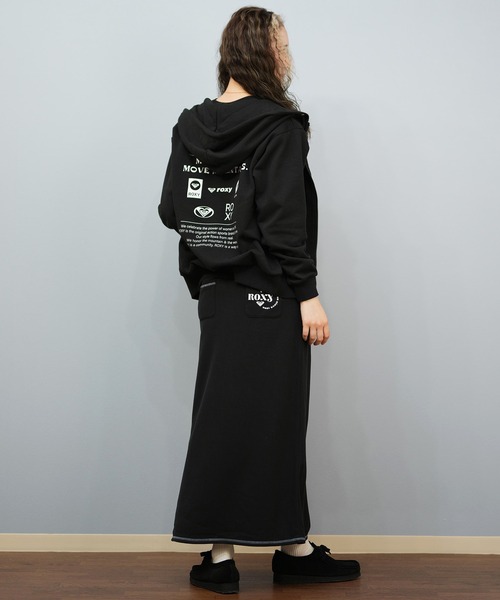 ROXY(ロキシー)の「ROXY/ロキシー バックプリントパーカー RZP254027(パーカー・レディース・ピンク/ホワイト/ヘザーグレー/ブラック・L/M)」の14枚目の写真