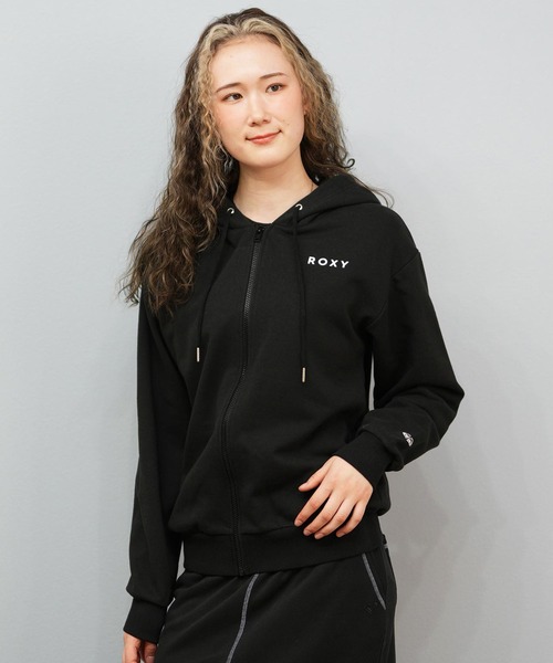 ROXY(ロキシー)の「ROXY/ロキシー バックプリントパーカー RZP254027(パーカー・レディース・ピンク/ホワイト/ヘザーグレー/ブラック・L/M)」の10枚目の写真