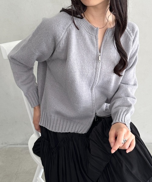 ニット2点 おまとめ セール】ダブルジップニットトップス（ニット/セーター）｜CLEA