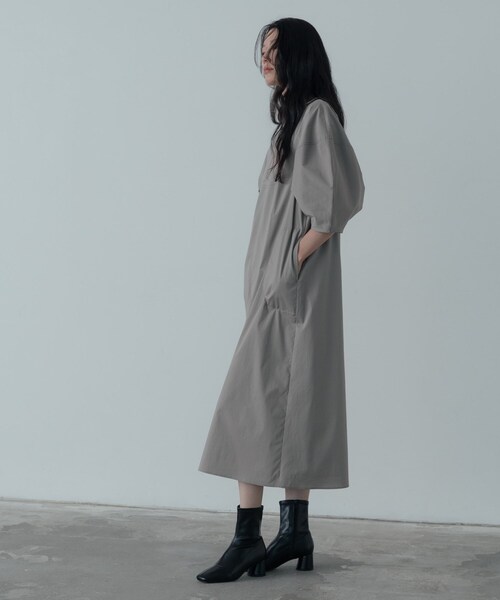 GALLEST（ギャレスト）の「フォルムスリーブワンピース（ワンピース・レディース・ブラック/グレー・34/38）」の11枚目の写真